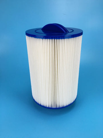 Malaka spa filter dimension guide image to verify size before purchase.