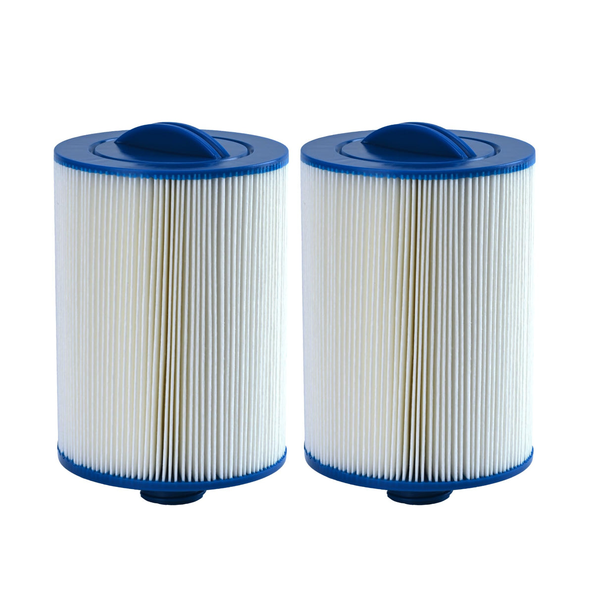 Malaka spa filter close-up with cap handle for easy grip during replacement.