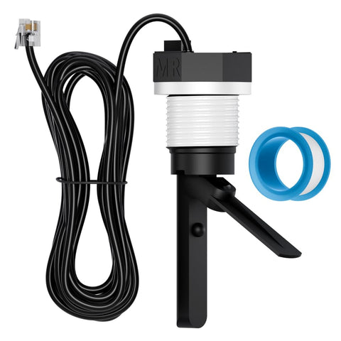 Malictele Flow Switch assembly shows durable plastics for long-lasting sensing