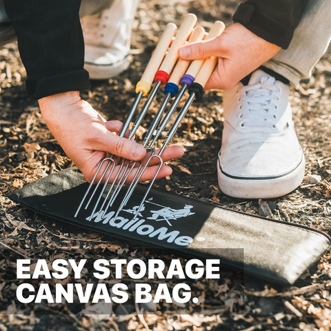 MalloMe Smores Sticks compact design for easy cleaning and storage.
