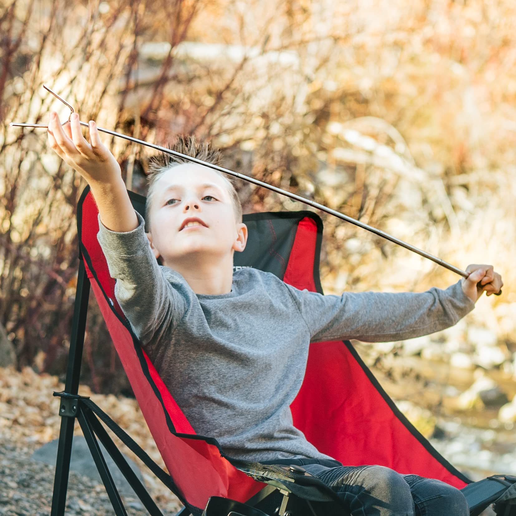 Gift-ready MalloMe marshmallow roasting sticks set for outdoor lovers.