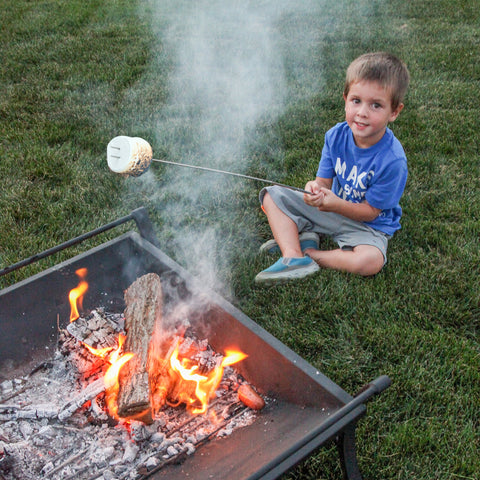 MalloMe Smores Sticks versatile use for marshmallows and hot dogs.