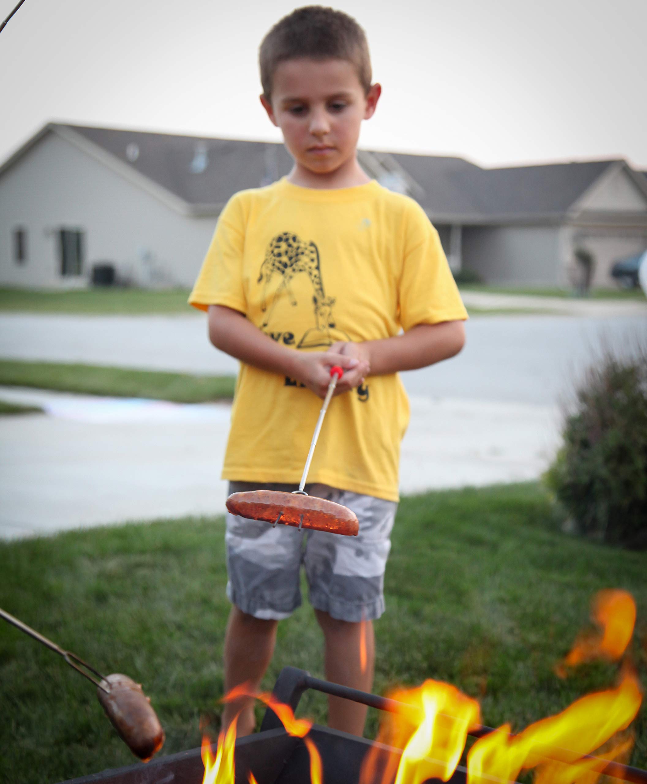 MalloMe Smores Sticks rust-resistant stainless steel construction