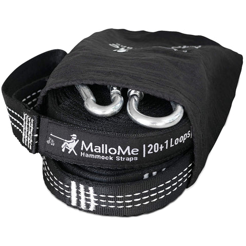 No-stretch polyester webbing from MalloMe XL for stable height.