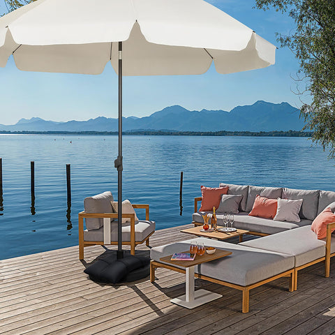 Malomke SandBags anchor drying racks for outdoor use.