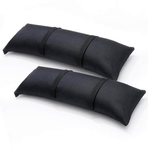 Malomke SandBags stabilize umbrella bases against wind.