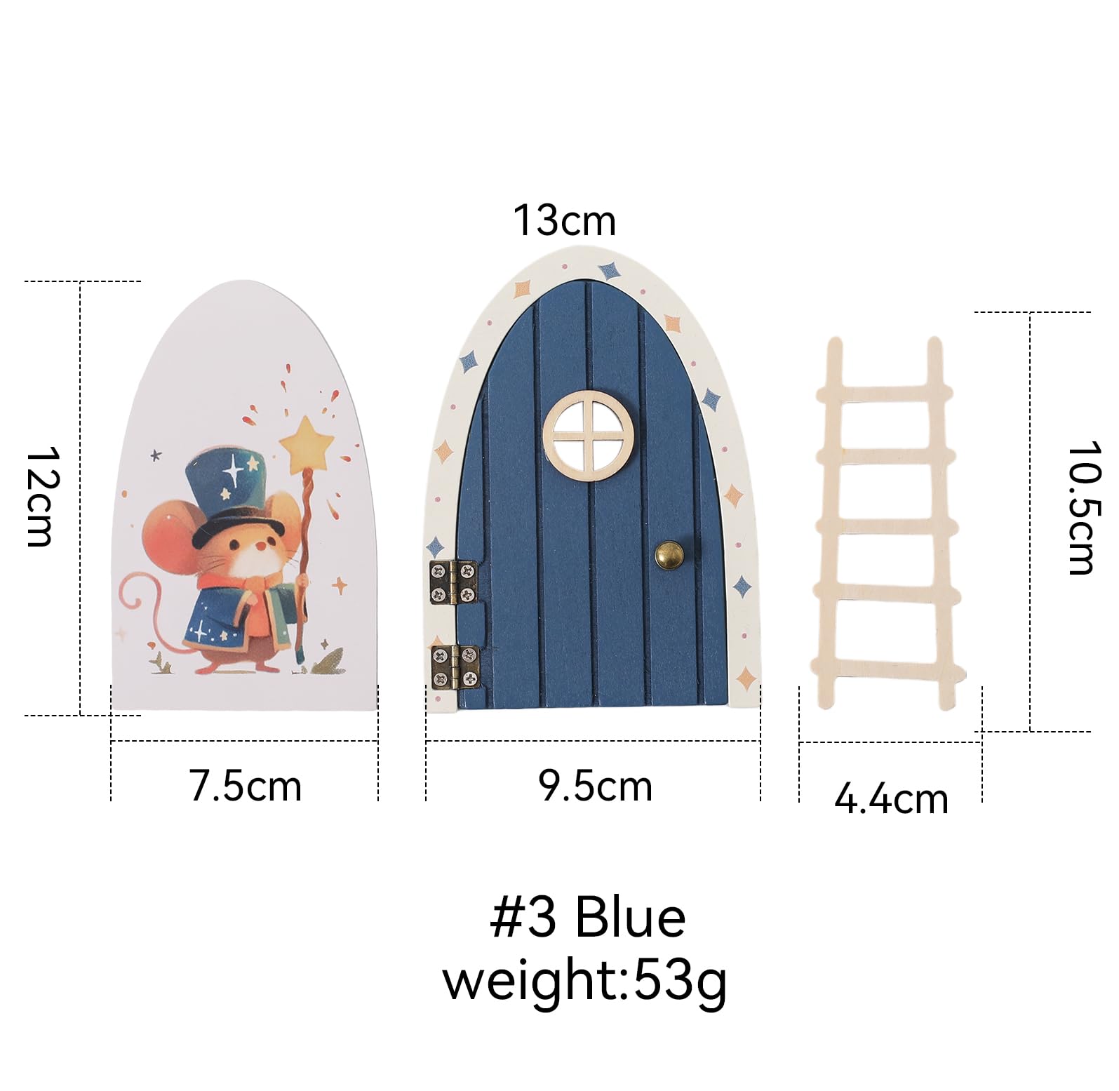 Gift-ready Mamimami Home fairy door set, perfect imaginative gift.