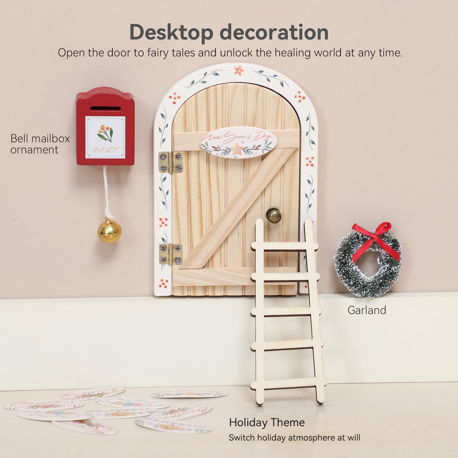 Mamimami Home interchangeable holiday decals enable quick seasonal makeovers.
