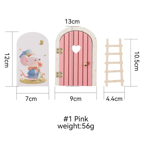 Mamimami Home tooth fairy door invites tiny gifts and messages at bedtime.
