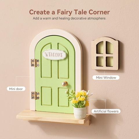 Mamimami Home yellow flowerpot accessory adds bright charm to the fairy scene.