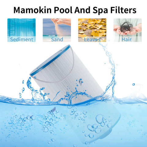 Mamokin 303279 bottom connection at 1-1/2 inch MPT for secure fit.