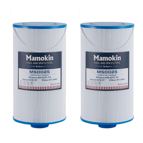 Mamokin 303279 filter pack front view for compatibility with multiple spa brands.