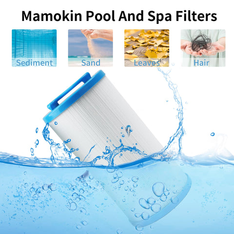 Mamokin 4CH-935 spa filter designed for Teleweir 35 SF compatibility and durability.