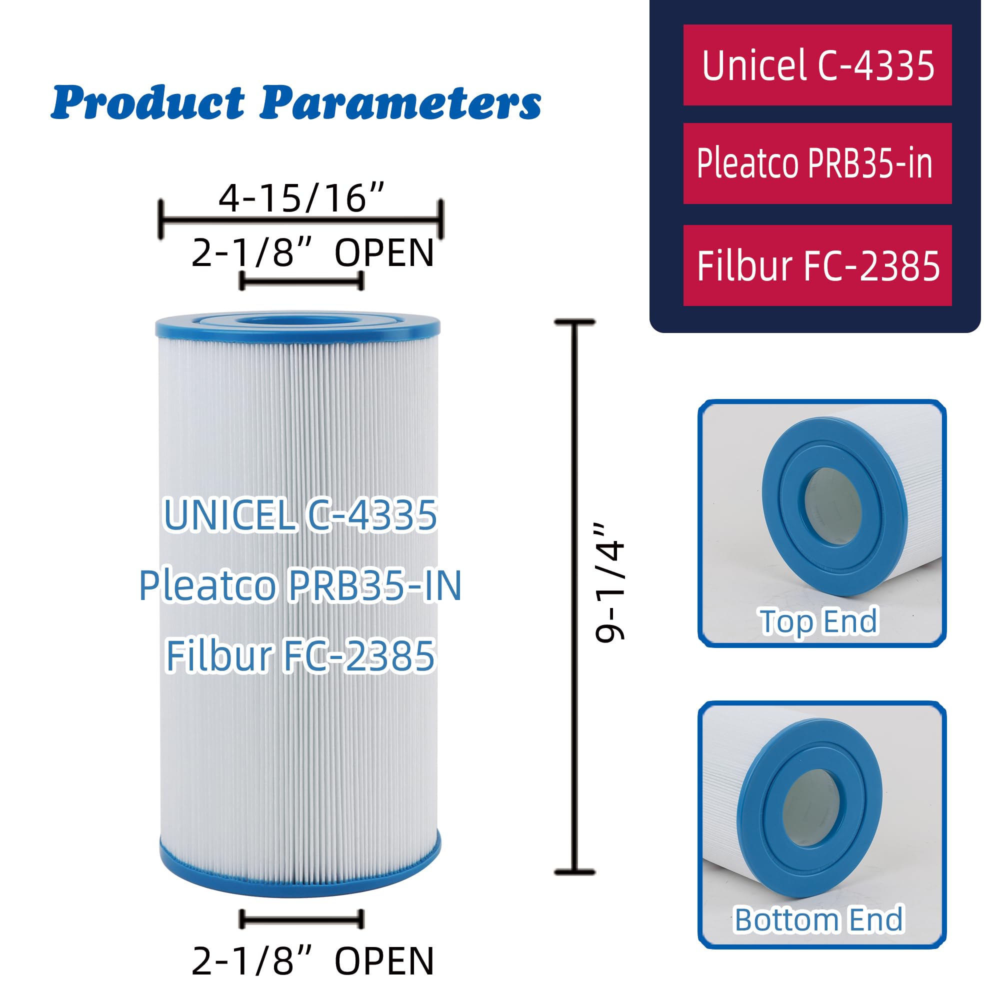 Close-up of Mamokin C-4335 dimensions for precise spa fit