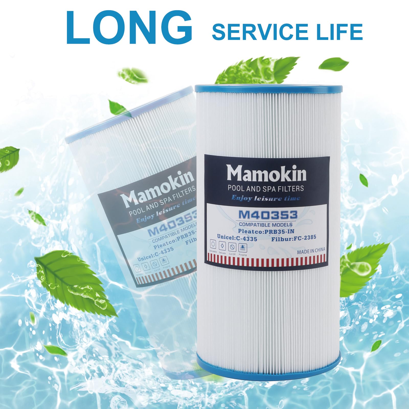 Mamokin C-4335 spa filter easy-cleaning benefits for maintenance