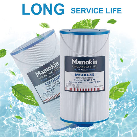 Mamokin FC-2402 top with string handle and 1-1/2 inch MPT bottom.