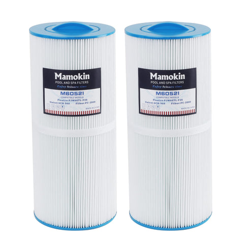 Mamokin Spa Filter 6CH-960 top semi-circular handle for easy grip during maintenance.