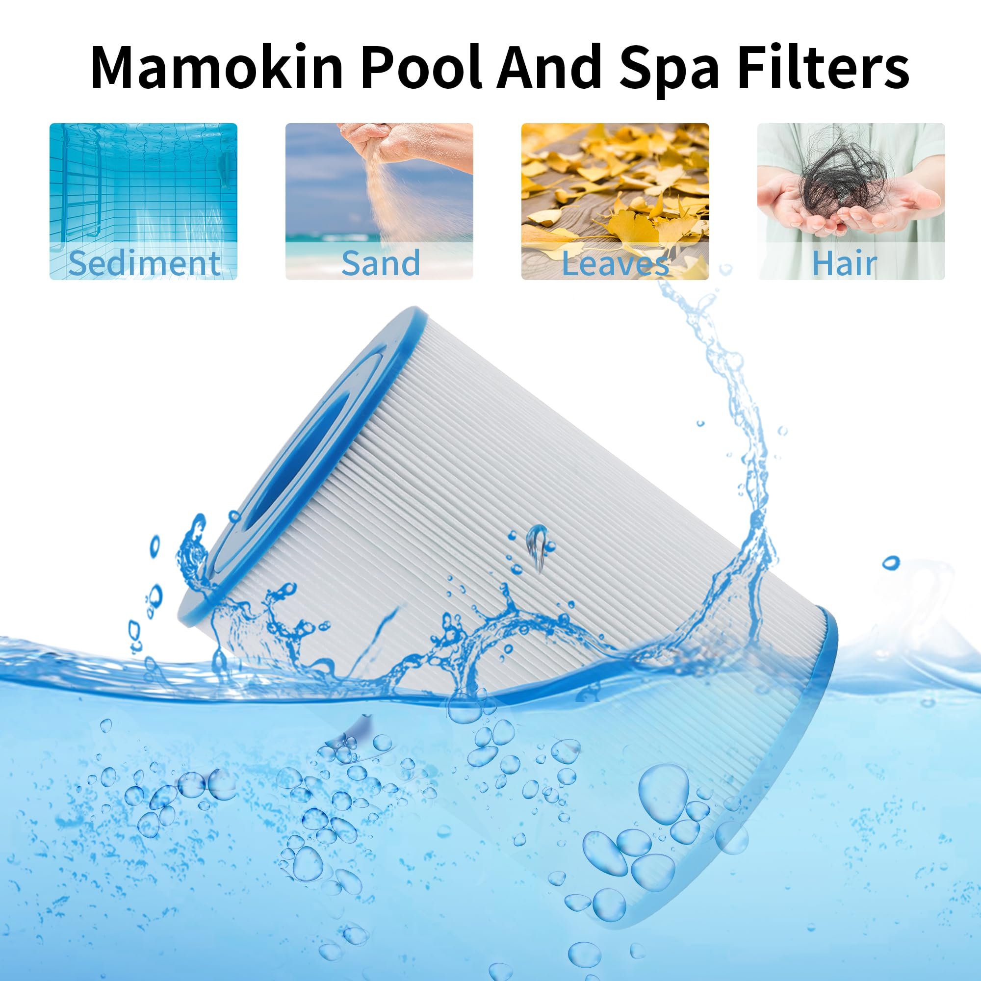 Mamokin Spa Filter C-4405 compatibility chart for common models