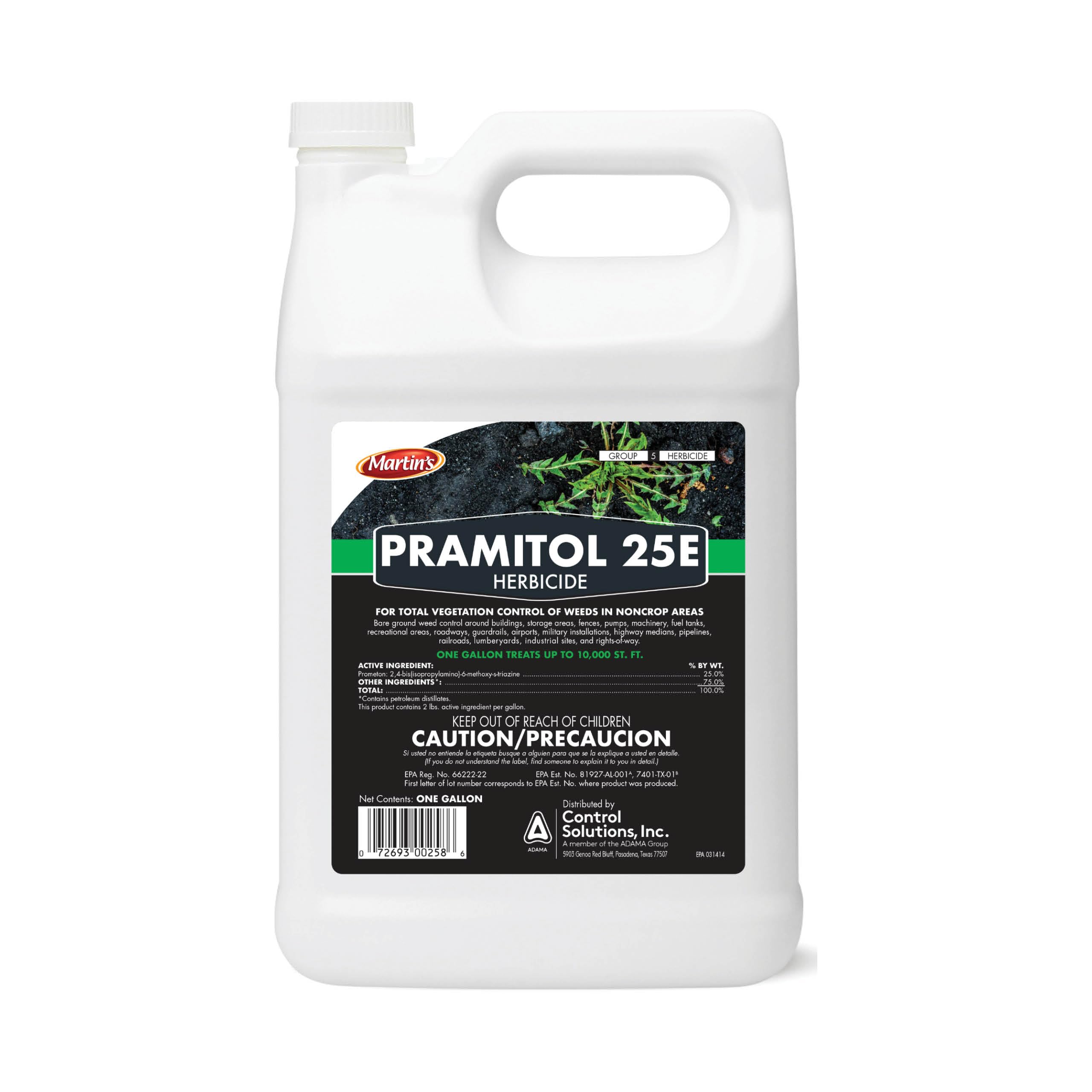 MANA 82000025 bottle front view for bare-ground weed control.