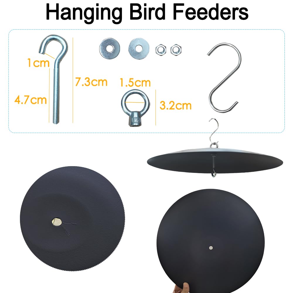 Manlikamu Baffle with durable metal construction ensures lasting garden protection.