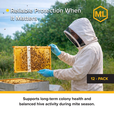 Mann Lake Apivar 2.0 strip adaptable to multiple hive configurations