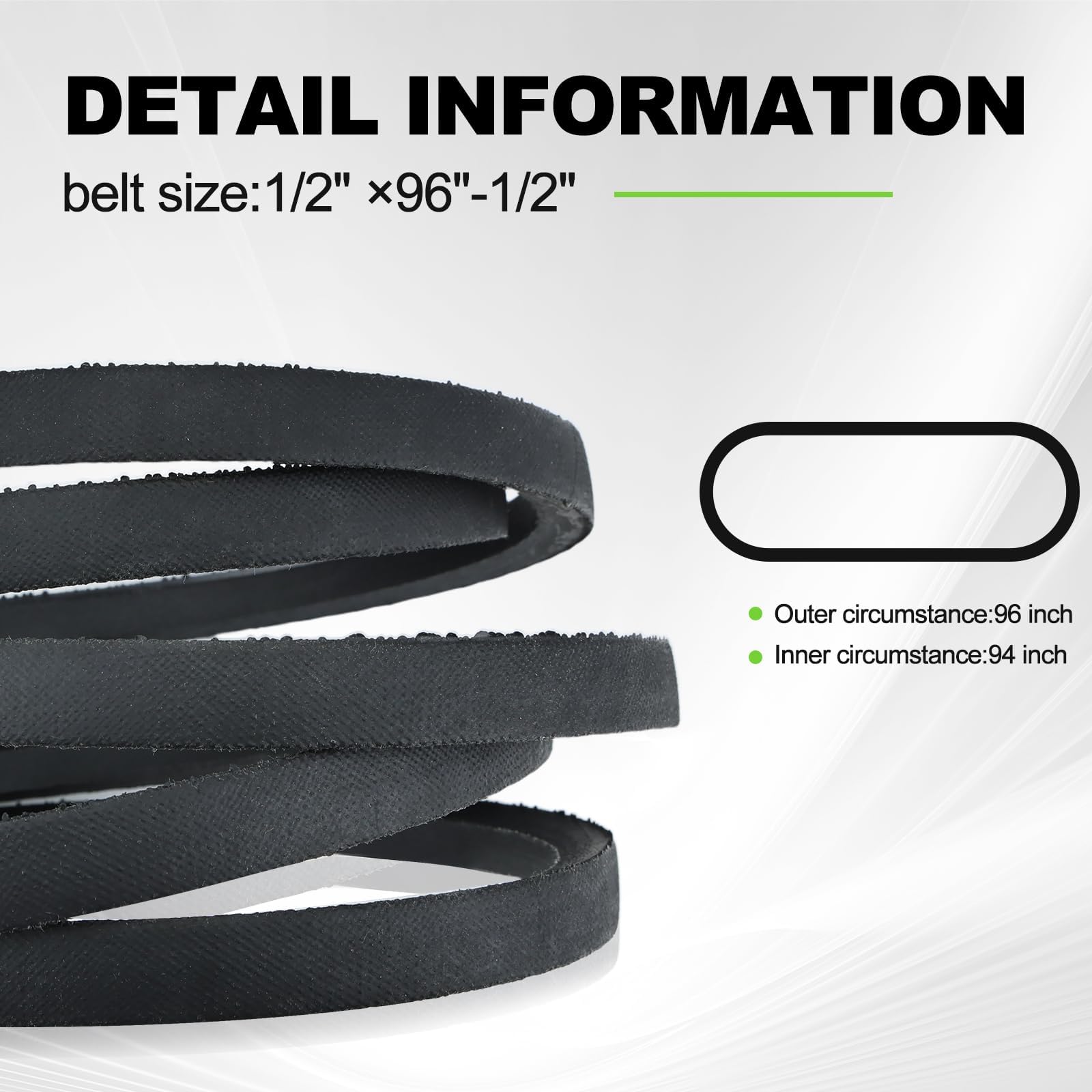 Mannial 754-04060 belt compatibility for Cadet and 42-inch decks.