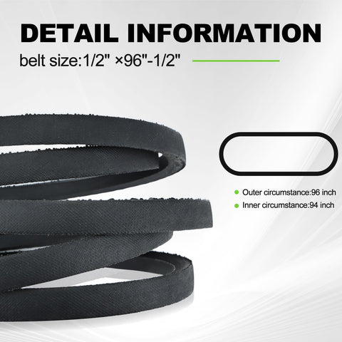 Mannial 754-04060 belt compatibility for Cadet and 42-inch decks.