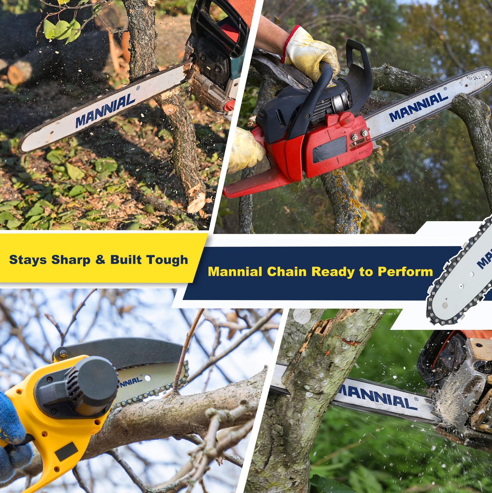 Mannial compatibility with Stihl and Husqvarna models for versatile use.