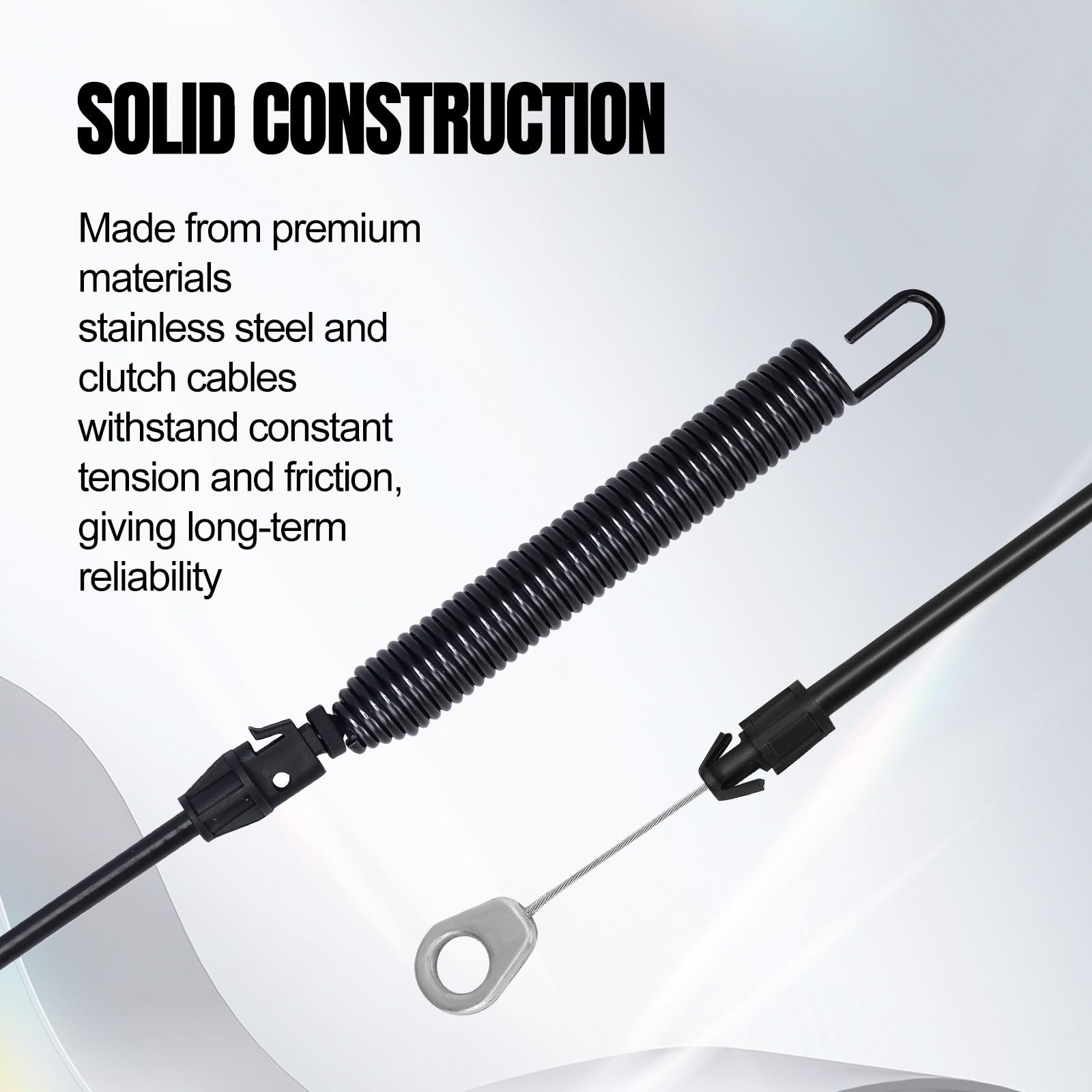 Mannial deck engagement clutch cable for Craftsman YS4500 supports dependable mower performance.