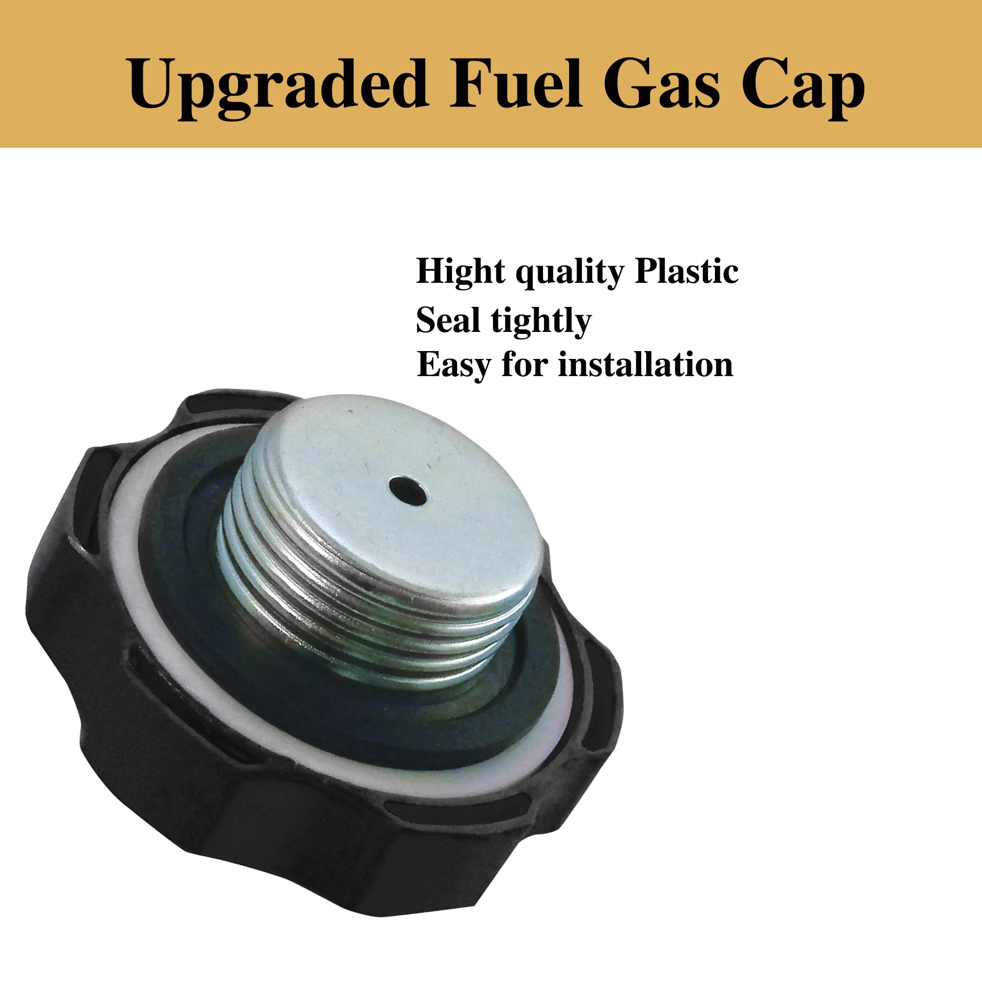 Manostia gas fuel tank cap for 751-12532 provides an OEM-style fit and smooth operation.