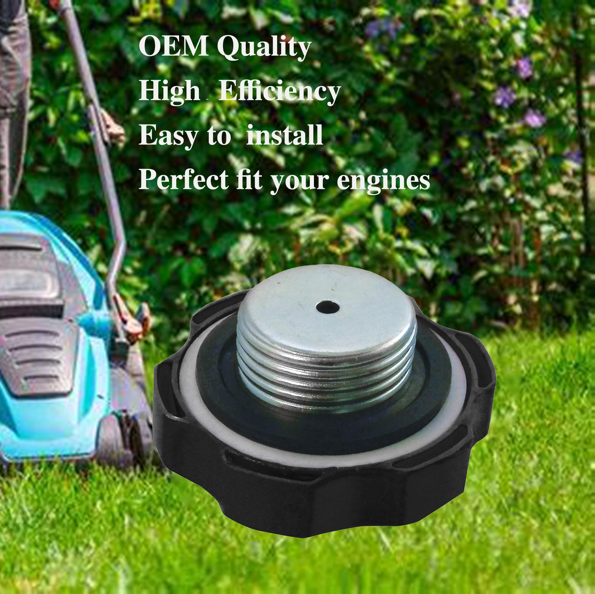 Manostia gas fuel tank cap for 751-10649 enables easy replacement and solid seal.