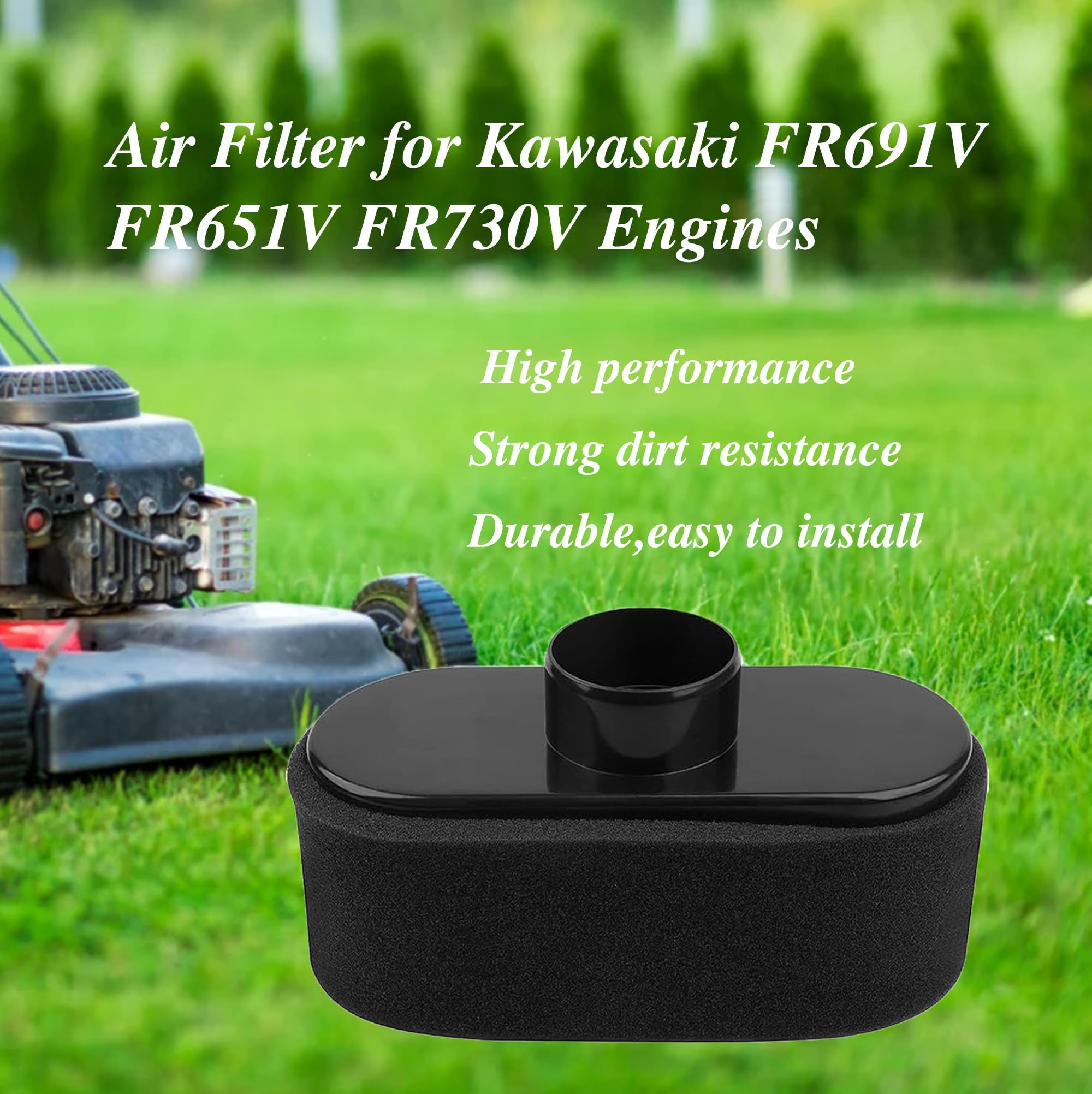 Manostia pre cleaner for Kawasaki FR691V/FR651V/FR730V captures debris before filtration