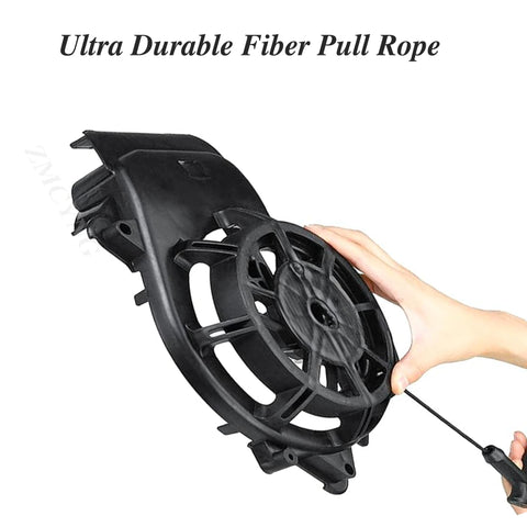 One-piece package includes a recoil starter from Manostia.