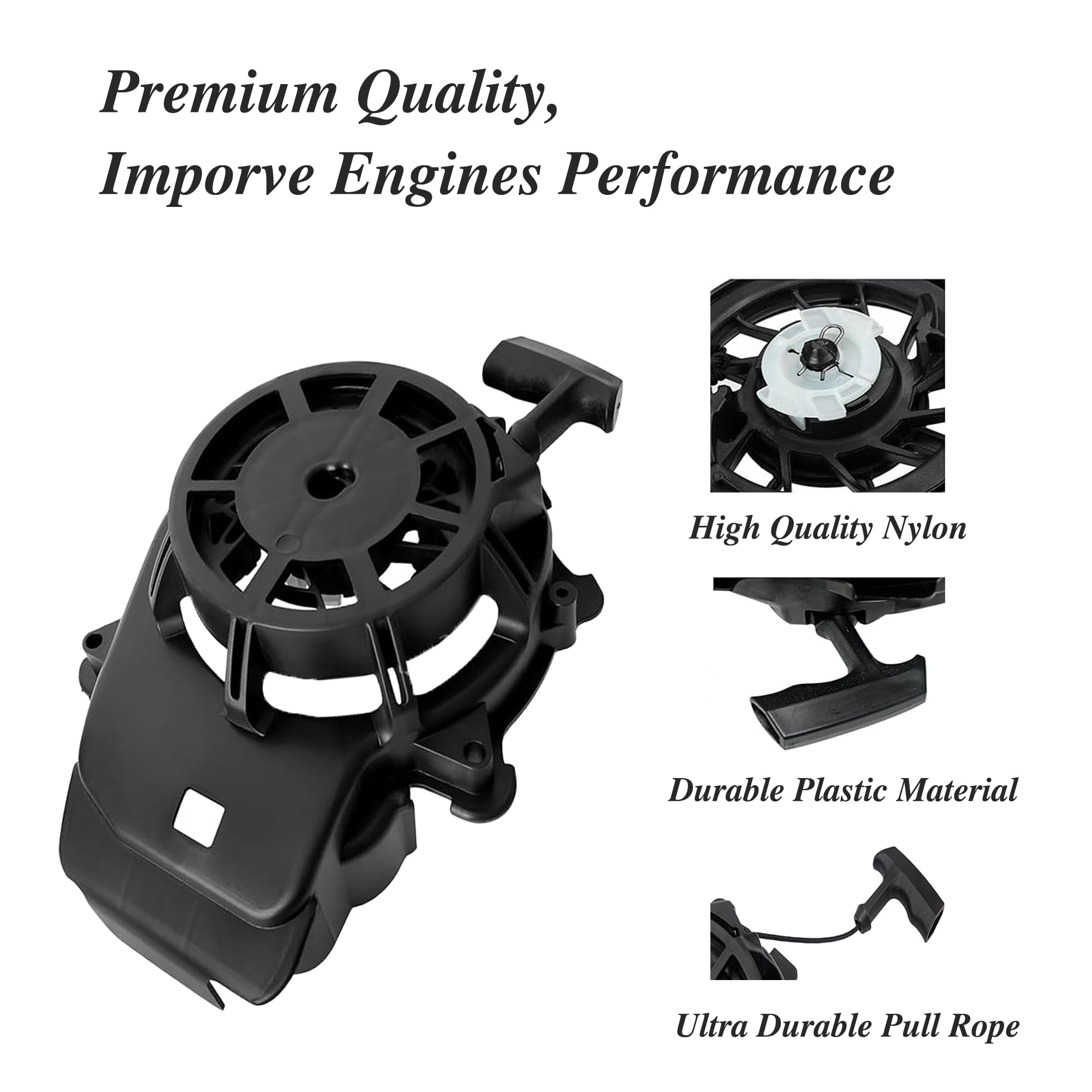 Premium Manostia recoil starter meets OEM standards for precise fit.