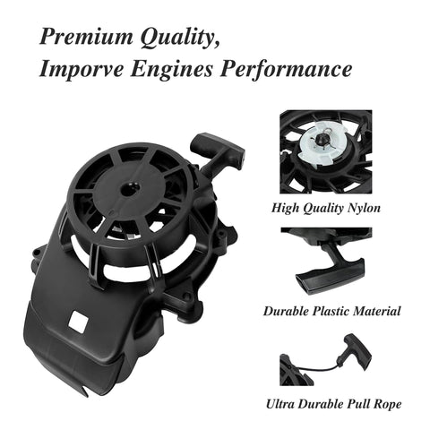 Premium Manostia recoil starter meets OEM standards for precise fit.