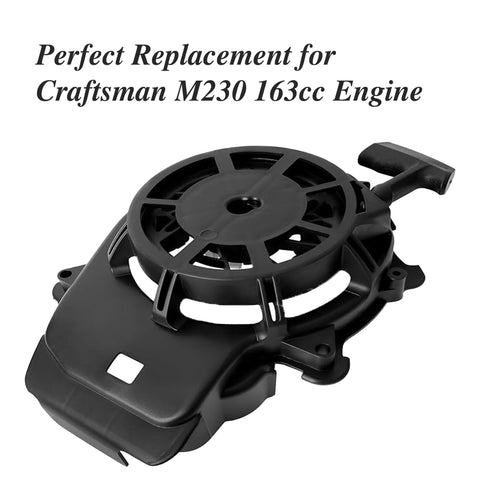 Recoil starter tested and inspected for dependable mower performance.