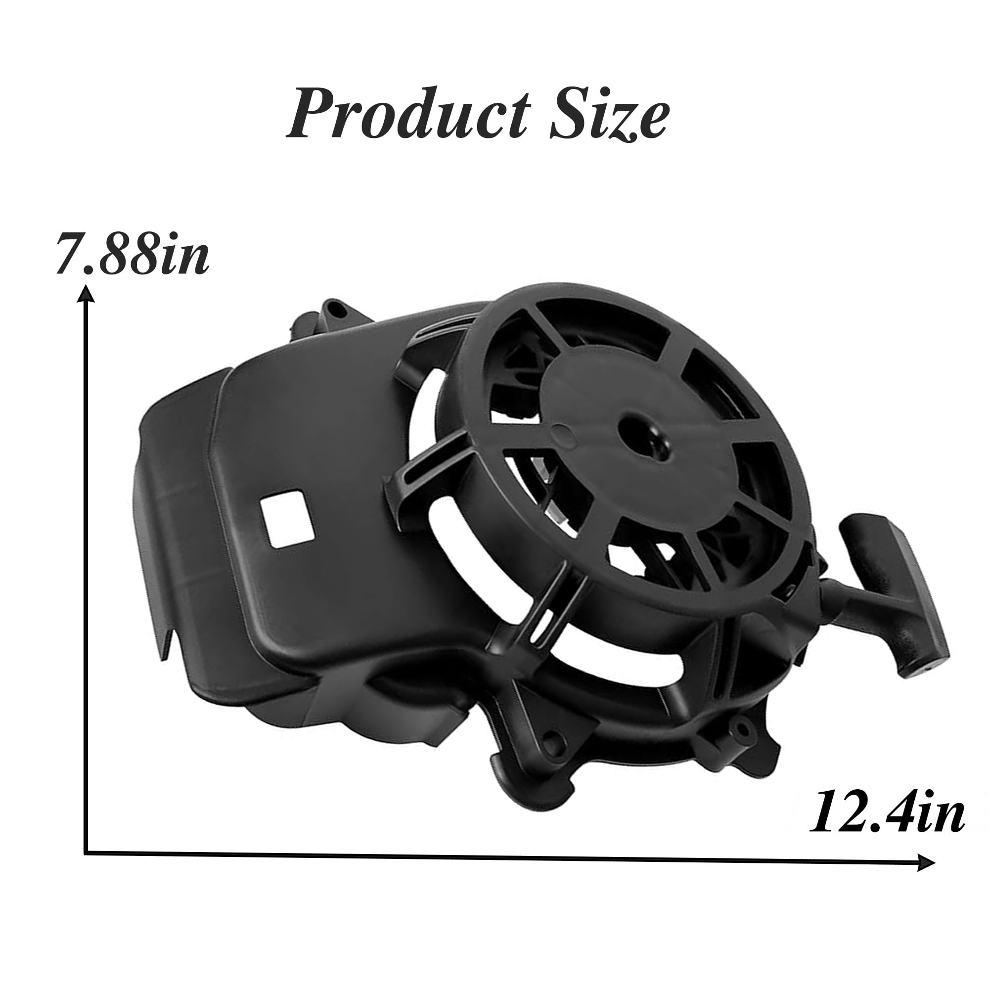 Manostia recoil starter for Toro Recycler 22 reduces startup effort.