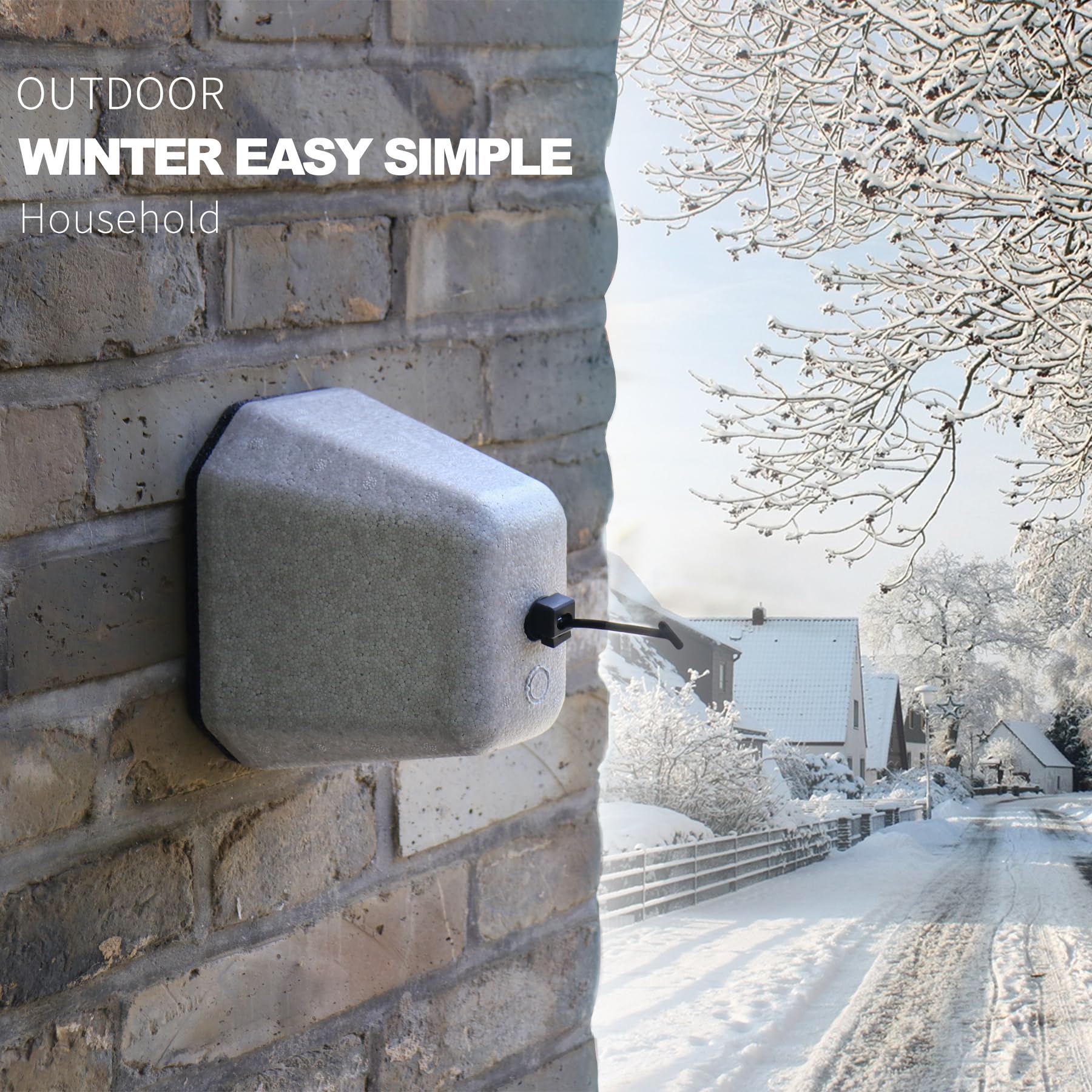 MANUMARINE durable foam faucet cover ideal for seasonal faucet protection.