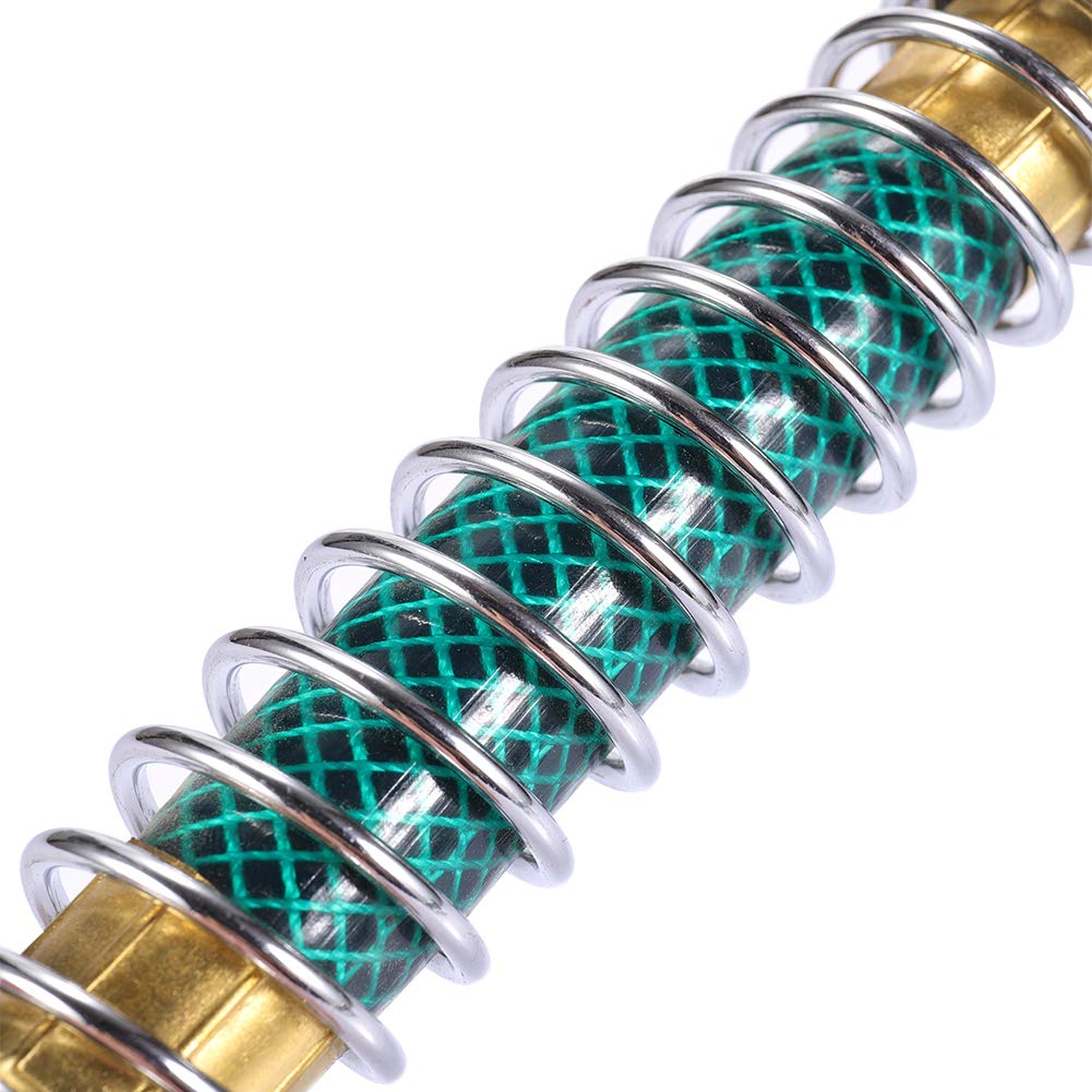 MaoFa rubberized grip enables tool-free tightening at the faucet.