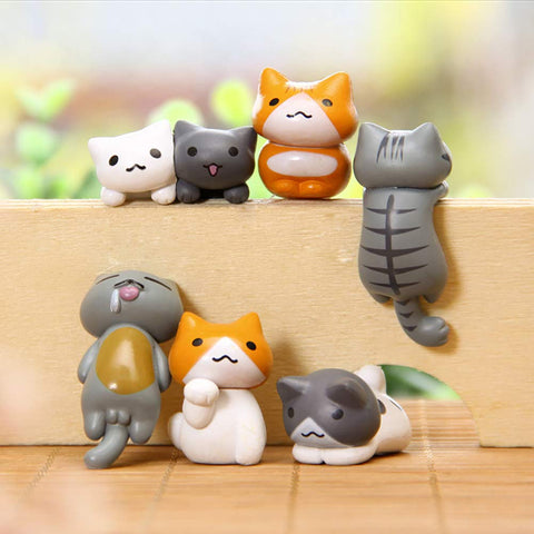 MAOMIA miniature cats for bonsai and mini landscape display