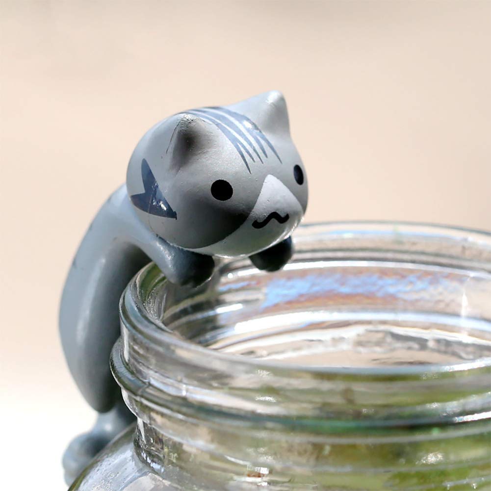MAOMIA resin cat cake toppers for cake decorating and crafts