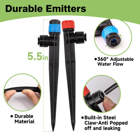 Maotong detachable emitter enables easy cleaning and maintenance.