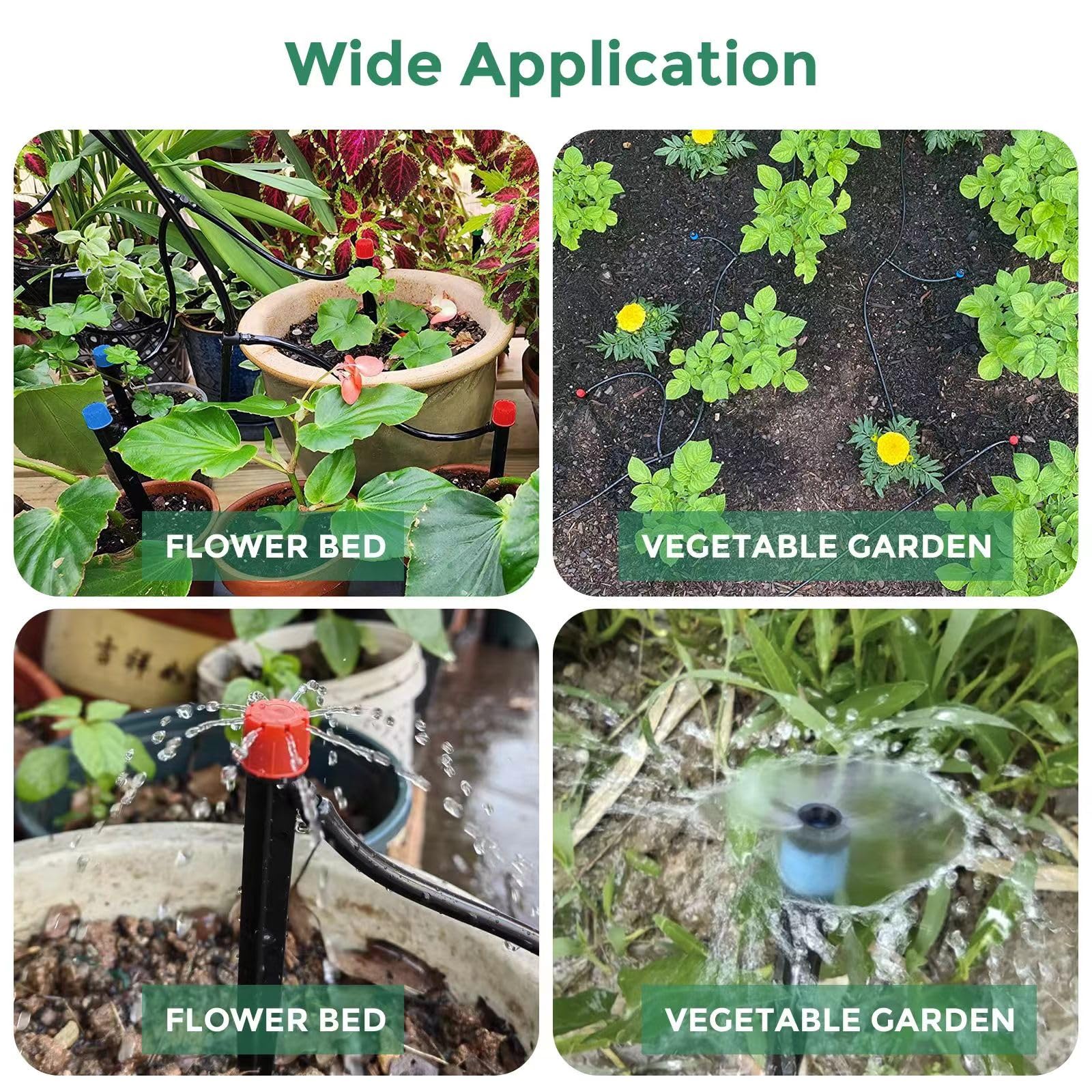Maotong easy-install drip irrigation emitter for quick setup