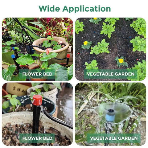 Maotong easy-install drip irrigation emitter for quick setup