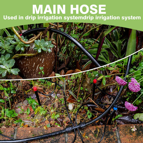 Maotong flexible tubing layout aids fitting into tight garden spaces