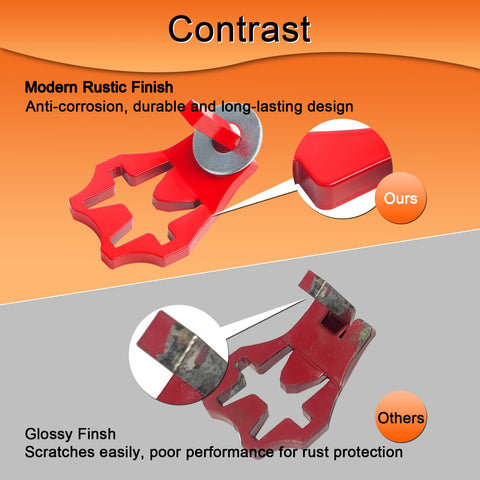 Maotong locking pin adds extra safety to your gate hardware.