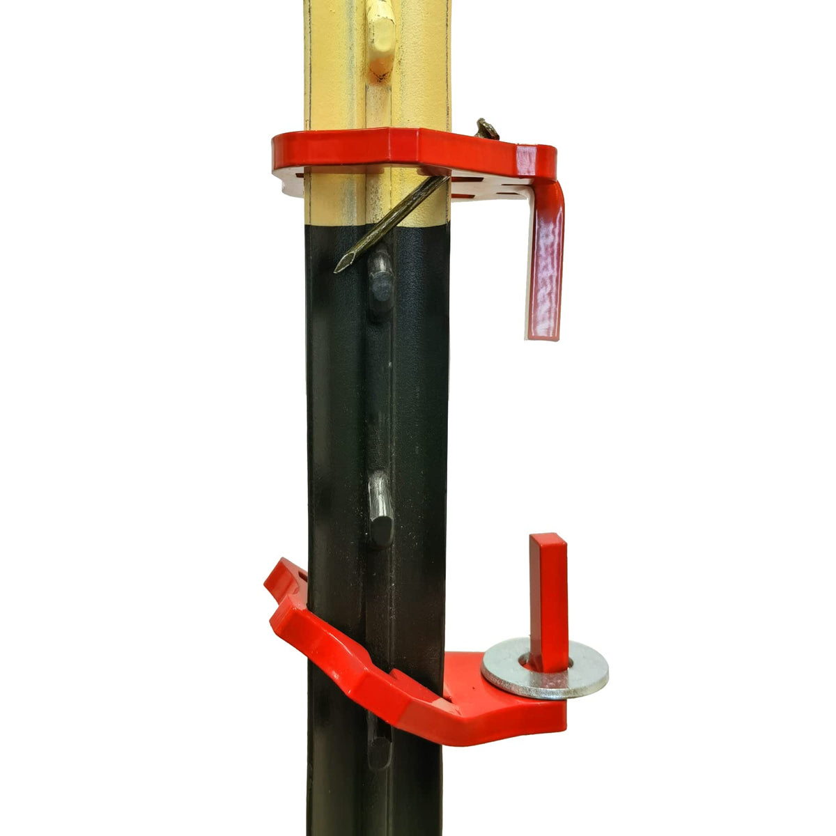 Maotong T-Post top hinge pin for durable outdoor gate support.