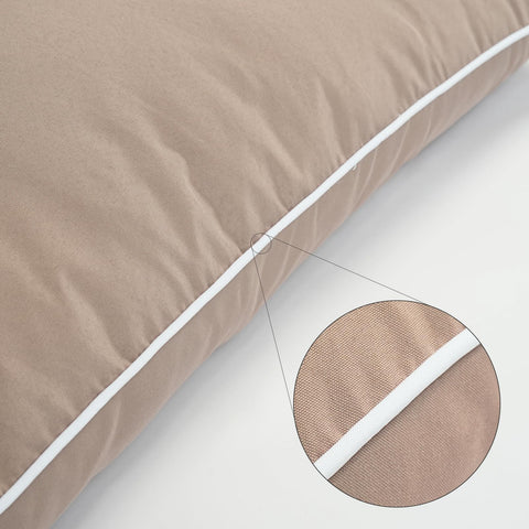 Maphissus hammock pillow with ties demonstrating secure fastening