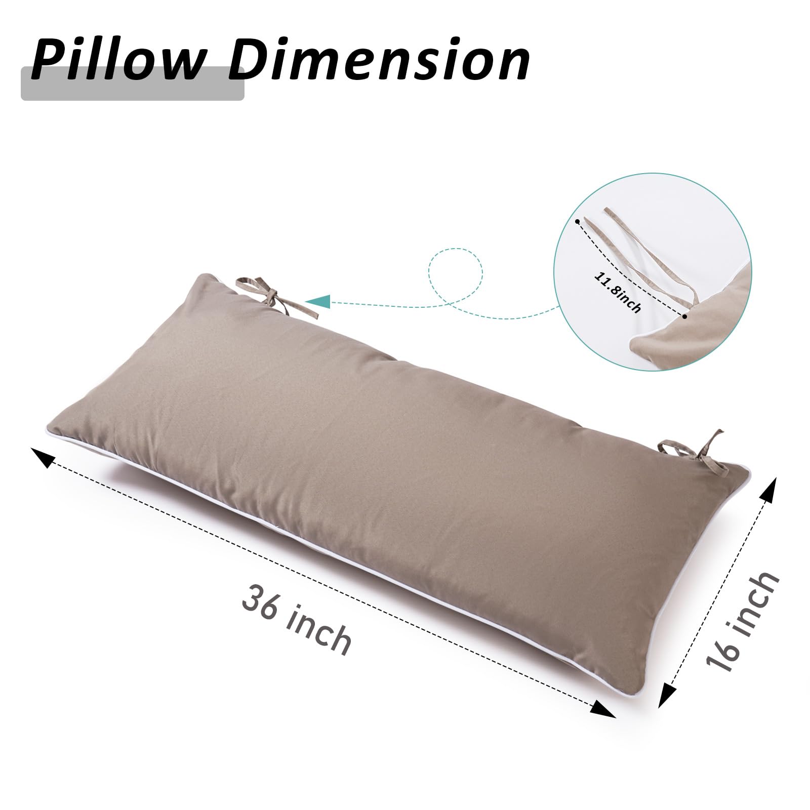 Maphissus hammock pillow in hammock during relaxation