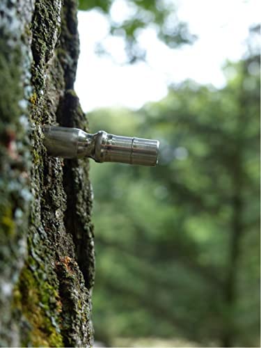 5/16 tubing compatibility for Stainless Steel Maple Taps with leak-free sap flow.